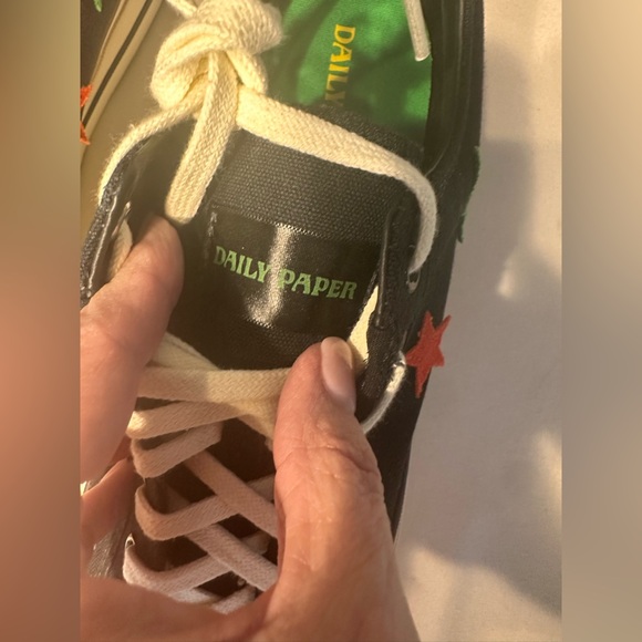 Converse x Daily Paper Rare Star Player 76 Collaboration NW/OBox Mens 9.5 Wms 11 - Picture 6 of 12